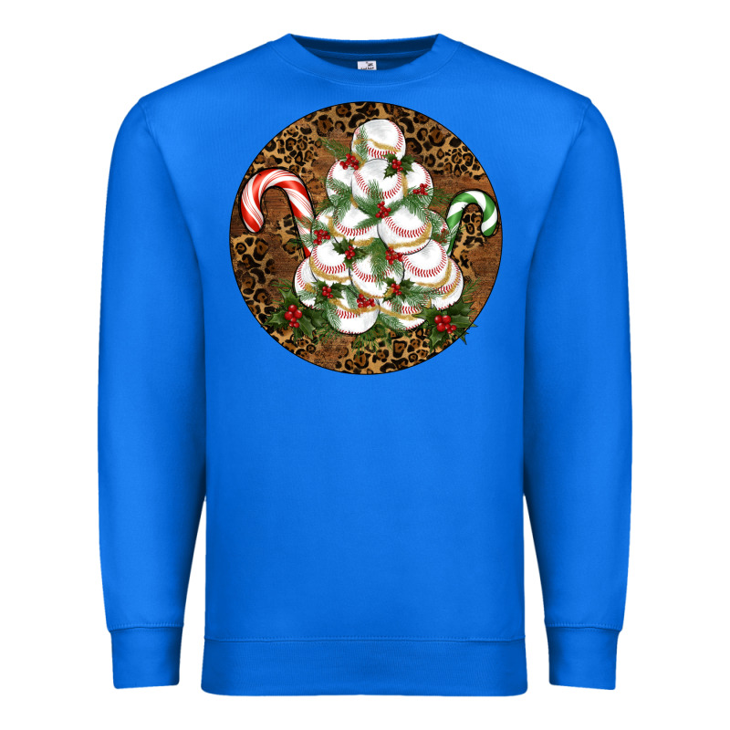 Merry Christmas Baseball Premium Sweatshirt by RanaPortraitStore | Teevron