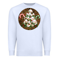 White Merry Christmas Baseball Premium Sweatshirt - RanaPortraitStore