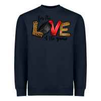 Navy for the love of the game ice hockey Heavyweight Sweatshirt - Jasminsmagicworld