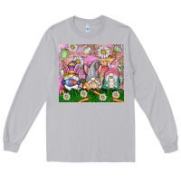 Moon Dust easter gnome Long Sleeve Tee - CowhideDigitalArt