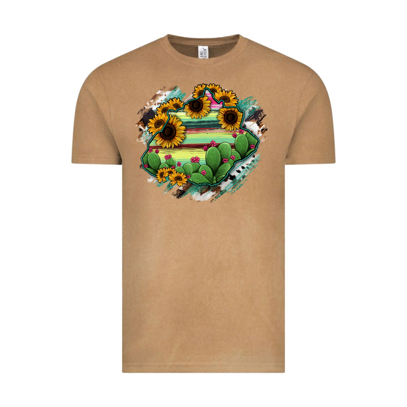 Aguascalientes State Of Mexico Map Vintage Tee by RanaPortraitStore | Teevron