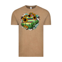 Vintage Coffee Aguascalientes State Of Mexico Map Vintage Tee - RanaPortraitStore