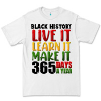 White black history live it Premium Tee - FaDigitalArtStudio