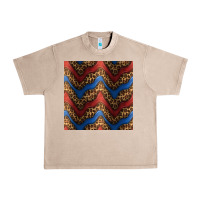French Oak leopard 4th of july seamless pattern Urban Heavy Tee - BundleAndBundleShop