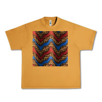 Peanut Butter leopard 4th of july seamless pattern Urban Heavy Tee - BundleAndBundleShop