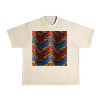 Sandshell leopard 4th of july seamless pattern Urban Heavy Tee - BundleAndBundleShop