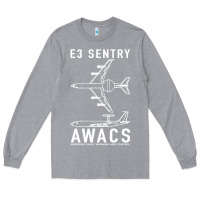 Heather Grey e 3 sentry awacs plane gift Long Sleeve Tee - DesigneFamous