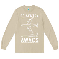 Mushroom e 3 sentry awacs plane gift Long Sleeve Tee - DesigneFamous