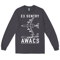 Smoke e 3 sentry awacs plane gift Long Sleeve Tee - DesigneFamous