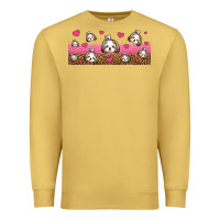 Antique Gold shih tzu dogs libbey glass Premium Sweatshirt - Jasminsmagicworld