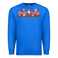 True Royal shih tzu dogs libbey glass Premium Sweatshirt - Jasminsmagicworld