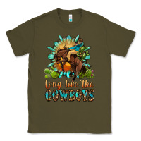 Army Green long live the cowboys Classic Tee - OliviaCreatesArt