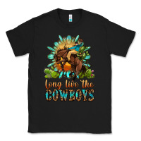 Black long live the cowboys Classic Tee - OliviaCreatesArt