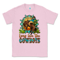 Bubblegum Pink long live the cowboys Classic Tee - OliviaCreatesArt