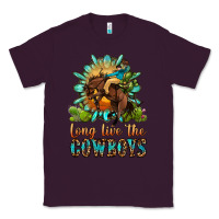Plum long live the cowboys Classic Tee - OliviaCreatesArt