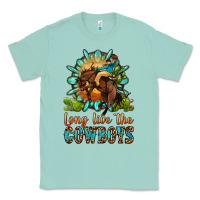 Seafoam long live the cowboys Classic Tee - OliviaCreatesArt