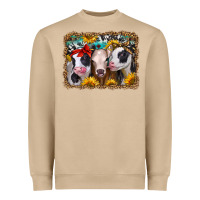Mushroom western sunflower heifers Heavyweight Sweatshirt - Jasminsmagicworld