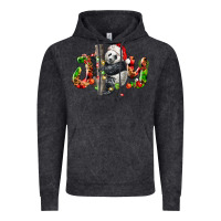 Panda Joy Christmas Vintage Hoodie | Teevron
