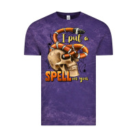 Cloud Purple i put a spell on you Vintage Tee - BundleAndBundleShop
