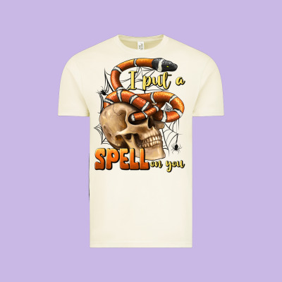 I Put A Spell On You Vintage Tee Designed By Bundleandbundleshop