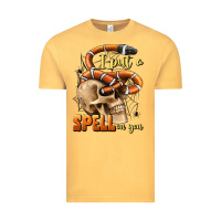 Vintage Mustard i put a spell on you Vintage Tee - BundleAndBundleShop