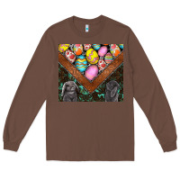 Chestnut easter Long Sleeve Tee - CowhideDigitalArt