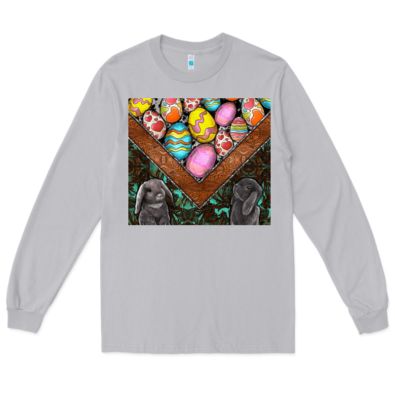Easter Long Sleeve Tee by CowhideDigitalArt | Teevron