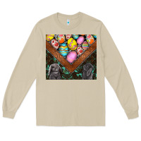 Mushroom easter Long Sleeve Tee - CowhideDigitalArt