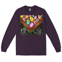 Plum easter Long Sleeve Tee - CowhideDigitalArt