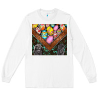 White easter Long Sleeve Tee - CowhideDigitalArt