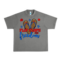 Tornado flip flops and freedom Urban Heavy Tee - BundleAndBundleShop