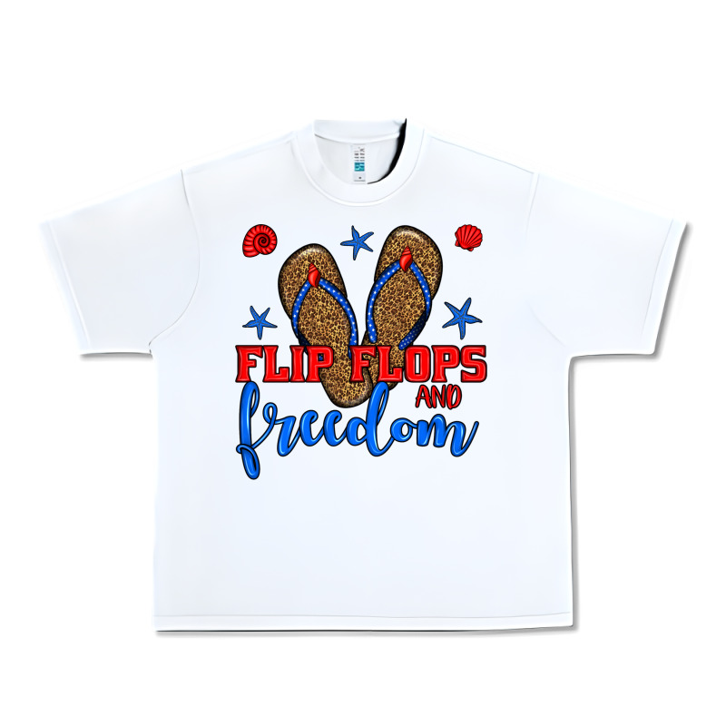 Flip Flops And Freedom Urban Heavy Tee by BundleAndBundleShop | Teevron