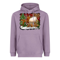 Lavender Christmas cookies buffalo plaid Heavyweight Hoodie - Jasminsmagicworld