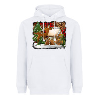 White Christmas cookies buffalo plaid Heavyweight Hoodie - Jasminsmagicworld