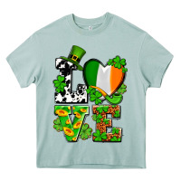 Arona Love St. Patrick's Heavy Core Tee - OliviaCreatesArt