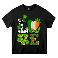 Black Love St. Patrick's Heavy Core Tee - OliviaCreatesArt