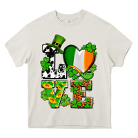 Cream Love St. Patrick's Heavy Core Tee - OliviaCreatesArt
