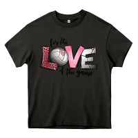 Asphalt for the love of the game volleyball Heavy Core Tee - Jasminsmagicworld