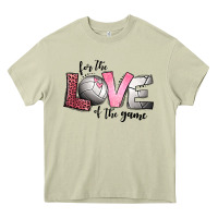 For The Love Of The Game Volleyball Heavy Core Tee | Teevron