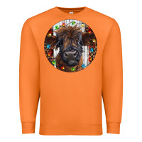 Carrot Western Christmas Calf Premium Sweatshirt - RanaPortraitStore