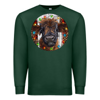 Sports Green Western Christmas Calf Premium Sweatshirt - RanaPortraitStore