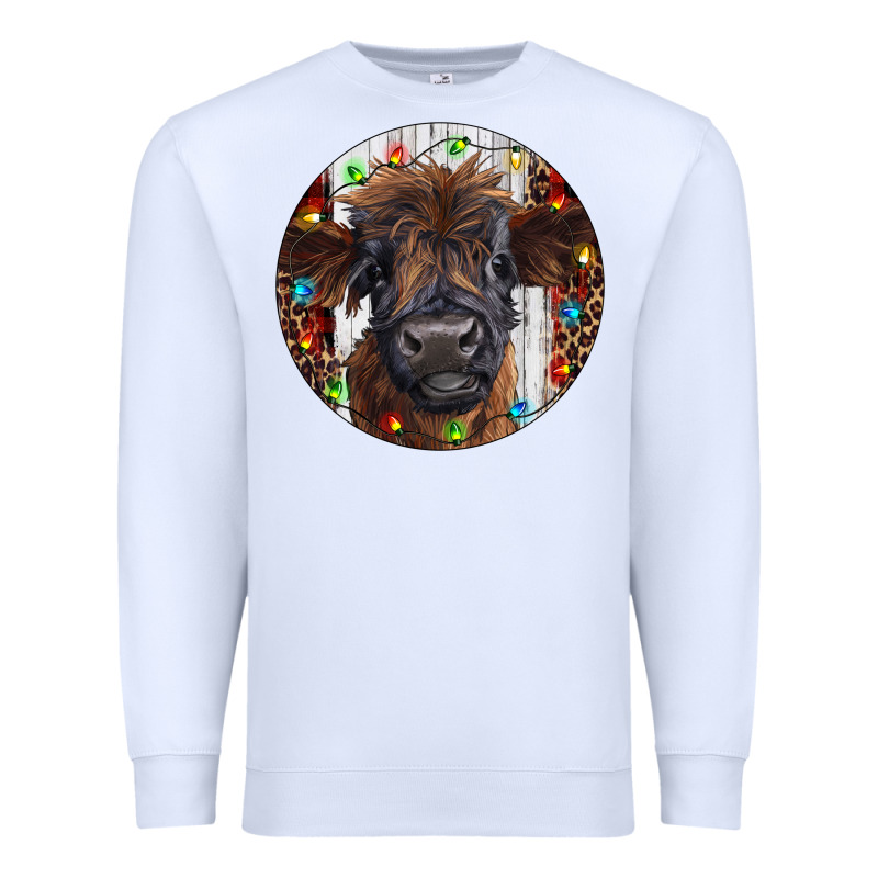 Western Christmas Calf Premium Sweatshirt by RanaPortraitStore | Teevron