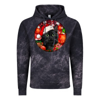 Cloud Black christmas bombay cat Vintage Hoodie - LillyAllenDesigns