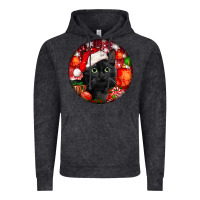 Vintage Black christmas bombay cat Vintage Hoodie - LillyAllenDesigns