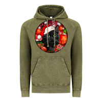 Vintage Olive christmas bombay cat Vintage Hoodie - LillyAllenDesigns