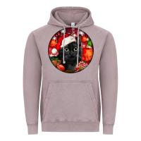 Vintage Zinc christmas bombay cat Vintage Hoodie - LillyAllenDesigns
