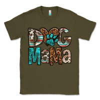 Army Green dog mama Classic Tee - OliviaCreatesArt