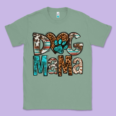 Dog Mama Classic Tee Designed By Oliviacreatesart