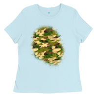 Camouflage Patch 3 Ladies Tee | Teevron
