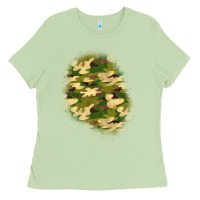 Matcha camouflage patch 3 Ladies Tee - BundleAndBundleShop